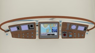 Rendering stuurstand
