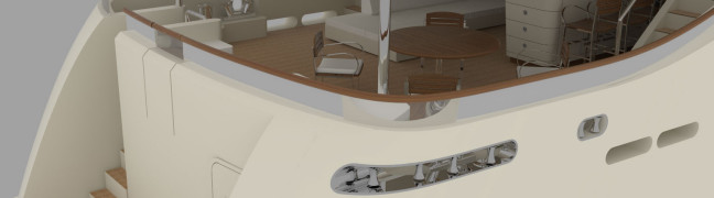 Exterior layout.