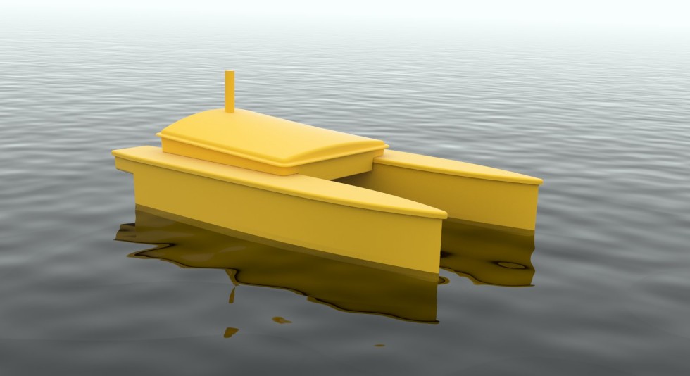 Rendering jacht